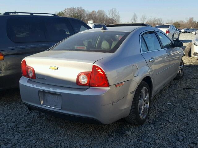 1G1ZD5EU0CF372968 - 2012 CHEVROLET MALIBU 2LT SILVER photo 4