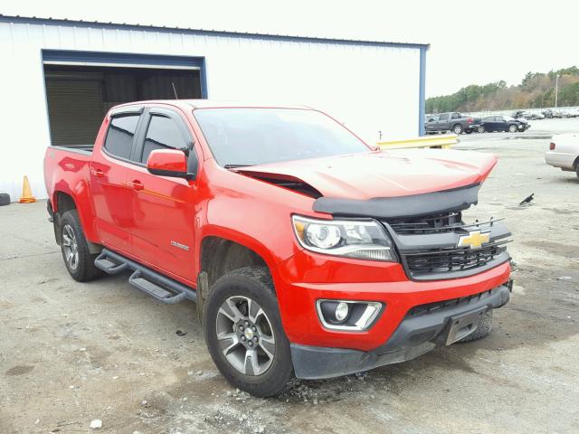 1GCGSCE37F1139669 - 2015 CHEVROLET COLORADO Z RED photo 1