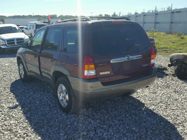 4F2CZ061X3KM32493 - 2003 MAZDA TRIBUTE ES 栗色 照片 3