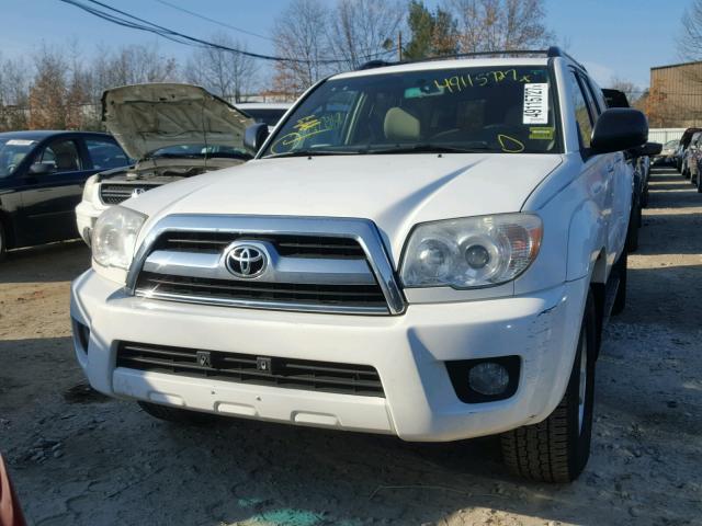 JTEZU14R960082213 - 2006 TOYOTA 4RUNNER SR WHITE photo 9