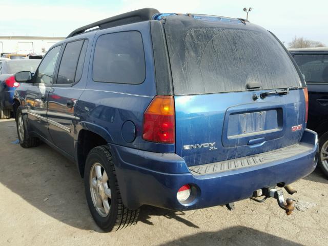 1GKET16S966142188 - 2006 GMC ENVOY XL BLUE photo 3