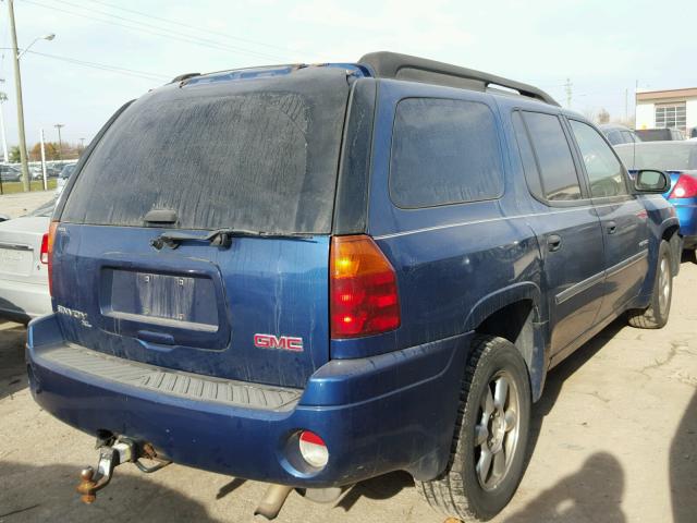 1GKET16S966142188 - 2006 GMC ENVOY XL BLUE photo 4