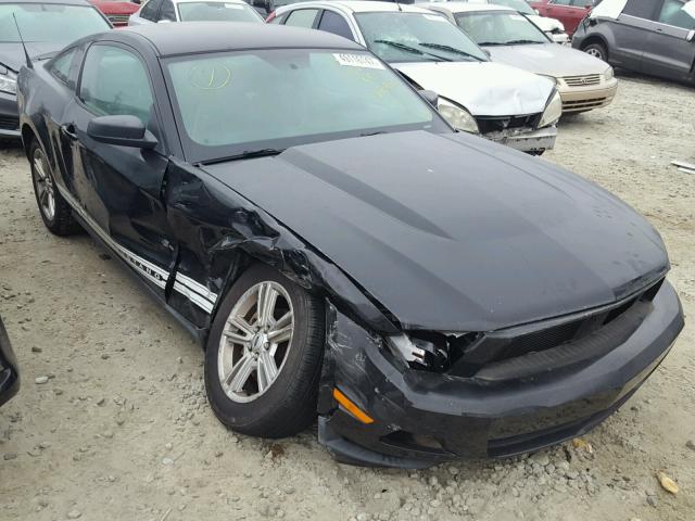 1ZVBP8AN5A5170952 - 2010 FORD MUSTANG BLACK photo 1