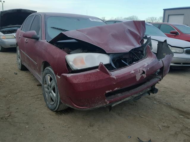 1G1ZT51FX6F167799 - 2006 CHEVROLET MALIBU LT MAROON photo 1