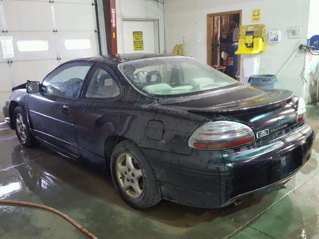 1G2WP12K6WF330486 - 1998 PONTIAC GRAND PRIX BLACK photo 3