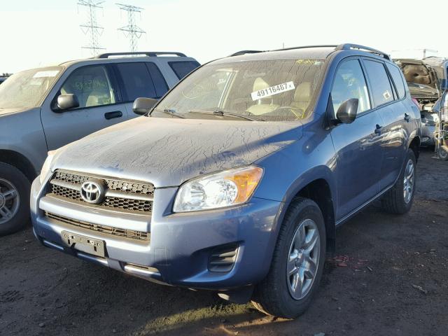 2T3BF4DV9CW233850 - 2012 TOYOTA RAV4 BLUE photo 2