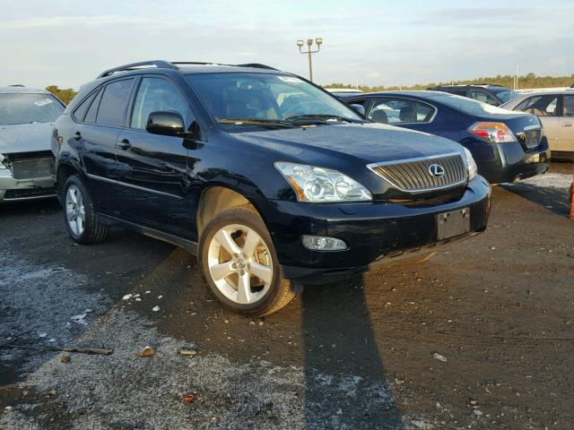 2T2HA31U24C019448 - 2004 LEXUS RX 330 BLACK photo 1