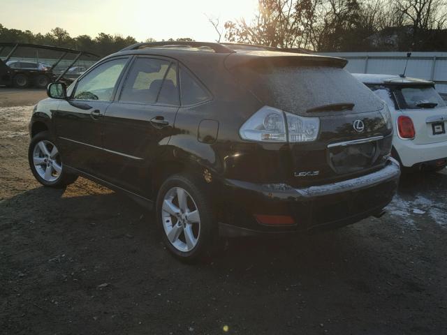 2T2HA31U24C019448 - 2004 LEXUS RX 330 BLACK photo 3