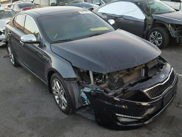 5XXGR4A61DG131621 - 2013 KIA OPTIMA SX BLACK photo 1