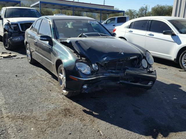 WDBUF56J16A896856 - 2006 MERCEDES-BENZ E 350 GREEN photo 1