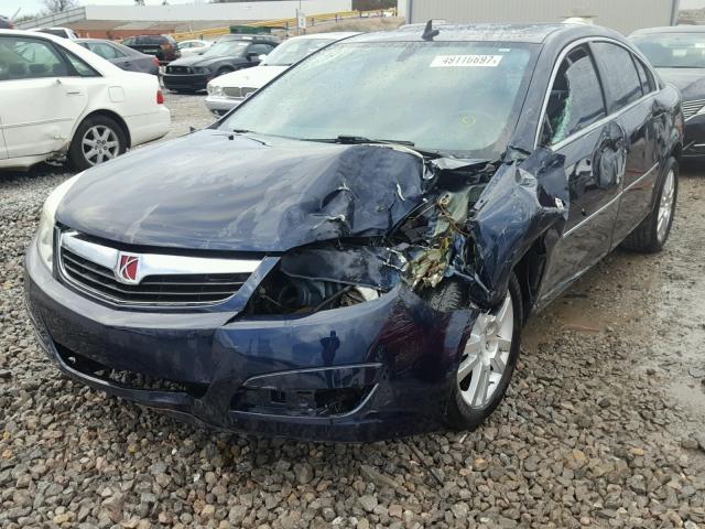 1G8ZS57N17F189579 - 2007 SATURN AURA XE BLUE photo 2