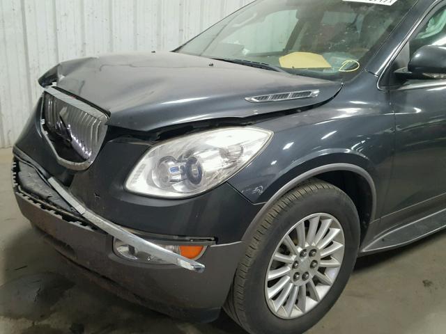 5GAKRBED4BJ363227 - 2011 BUICK ENCLAVE CX GRAY photo 9