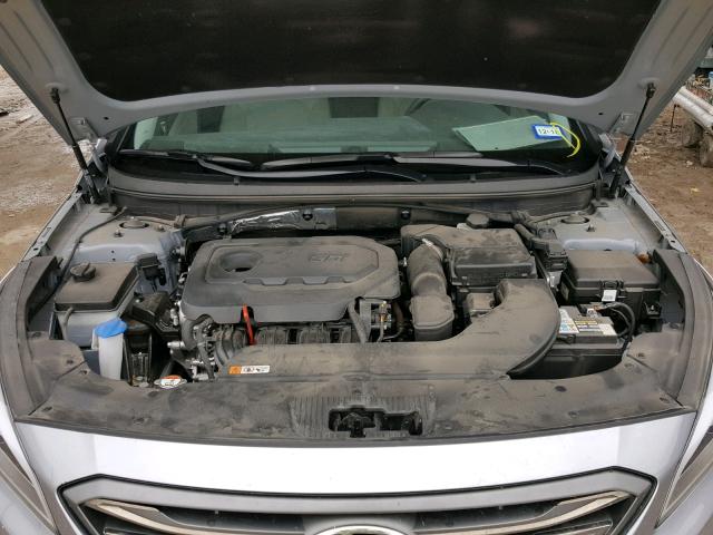 5NPE34AF2GH336415 - 2016 HYUNDAI SONATA SPO SILVER photo 7