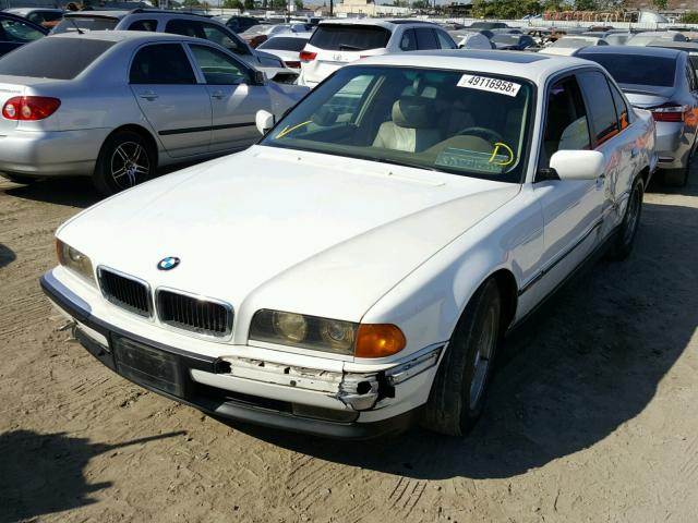 WBAGF832XWDL55748 - 1998 BMW 740 I AUTO WHITE photo 2