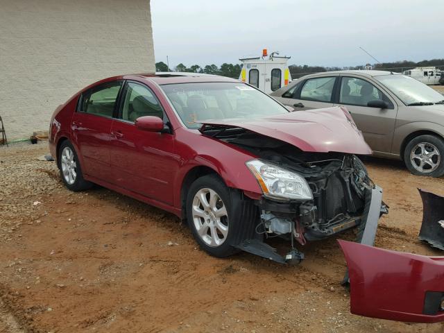 1N4BA41E57C801917 - 2007 NISSAN MAXIMA SE MAROON photo 1