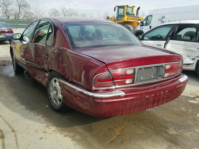 1G4CW52K3Y4154435 - 2000 BUICK PARK AVENU MAROON photo 3