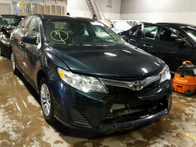 4T4BF1FK9ER396260 - 2014 TOYOTA CAMRY L BLACK photo 1