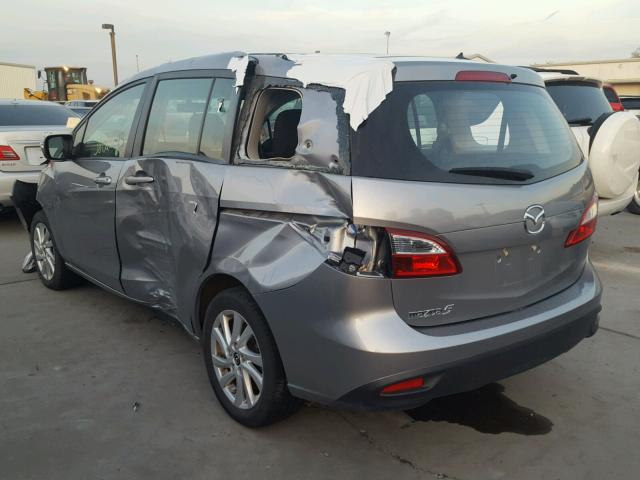 JM1CW2BLXF0185990 - 2015 MAZDA 5 SPORT GRAY photo 3