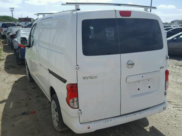 3N6CM0KN7DK693607 - 2013 NISSAN NV200 2.5S WHITE photo 3