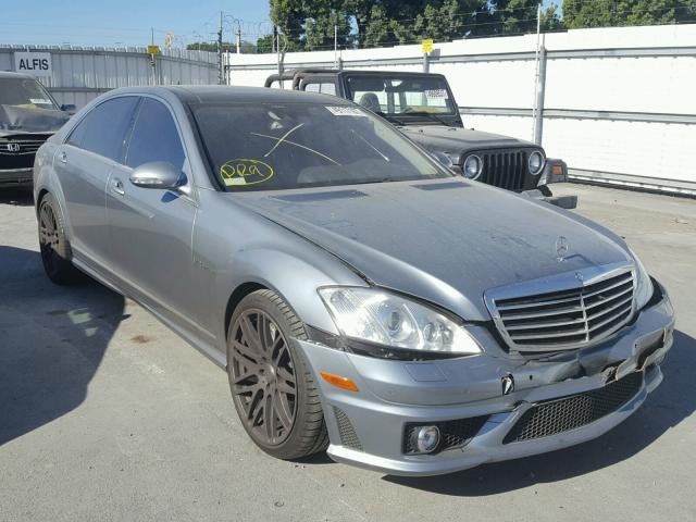 WDDNG79X77A077193 - 2007 MERCEDES-BENZ S 65 AMG GRAY photo 1