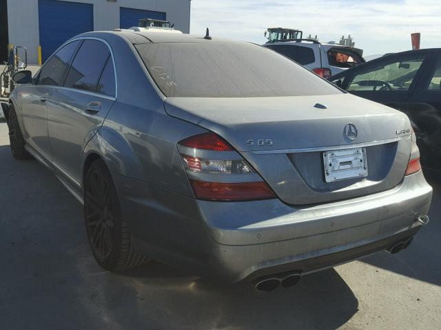 WDDNG79X77A077193 - 2007 MERCEDES-BENZ S 65 AMG GRAY photo 3