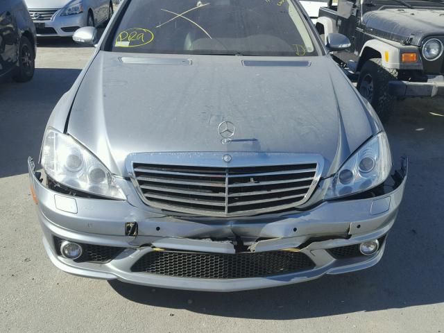 WDDNG79X77A077193 - 2007 MERCEDES-BENZ S 65 AMG GRAY photo 9