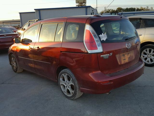 JM1CR293690350211 - 2009 MAZDA 5 RED photo 3