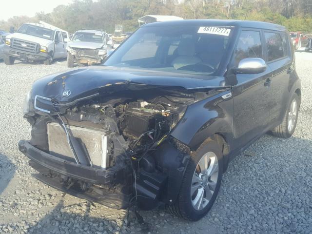 KNDJP3A54E7732917 - 2014 KIA SOUL + BLACK photo 2