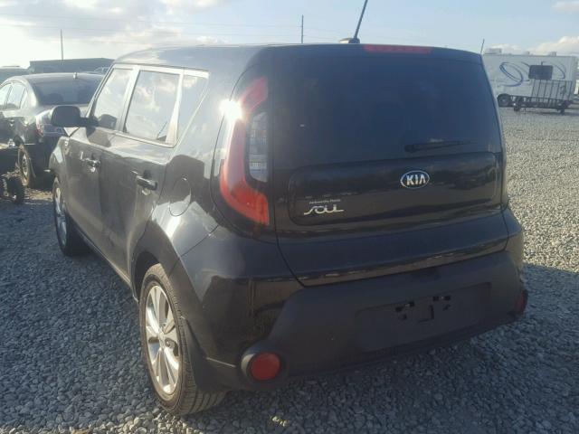 KNDJP3A54E7732917 - 2014 KIA SOUL + BLACK photo 3