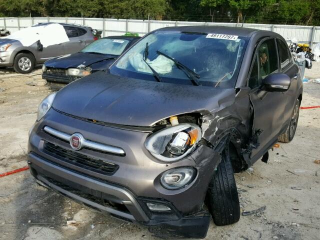 ZFBCFXCTXGP354641 - 2016 FIAT 500X TREKK BROWN photo 2