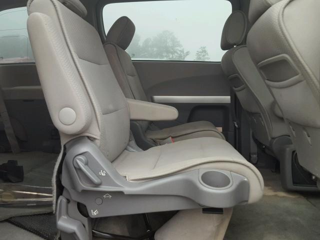 5N1BV28U28N120177 - 2008 NISSAN QUEST S GRAY photo 6