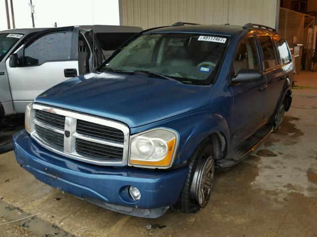 1D4HD48D35F552833 - 2005 DODGE DURANGO SL BLUE photo 2