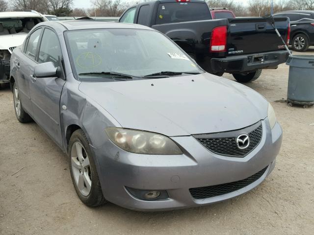 JM1BK12F451245363 - 2005 MAZDA 3 I GRAY photo 1