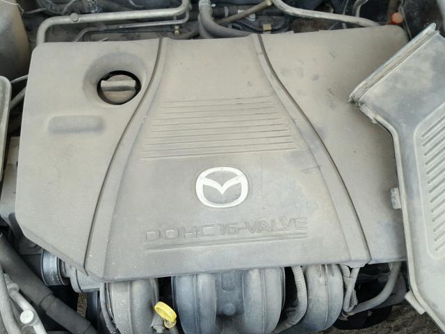 JM1BK12F451245363 - 2005 MAZDA 3 I GRAY photo 7