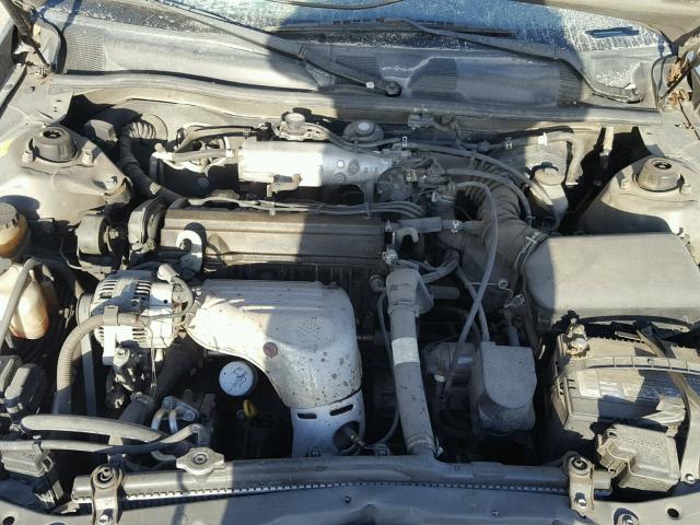 4T1BG22K11U054685 - 2001 TOYOTA CAMRY CE TAN photo 7