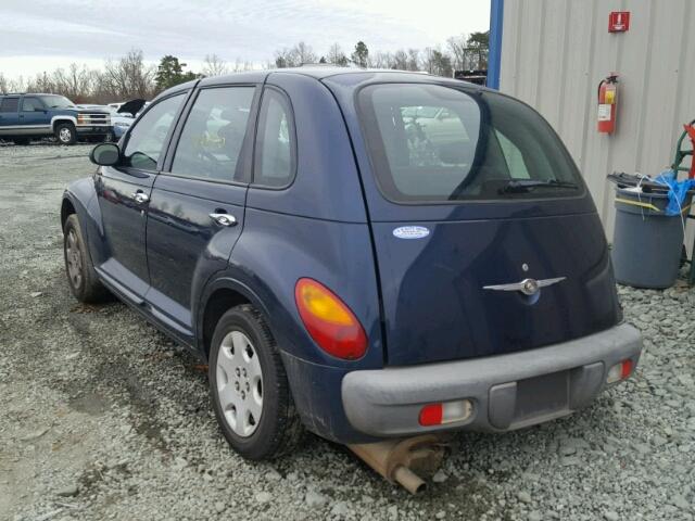 3C4FY48B43T582224 - 2003 CHRYSLER PT CRUISER BLUE photo 3