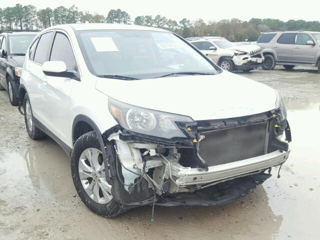 5J6RM3H5XDL020817 - 2013 HONDA CR-V EX WHITE photo 1