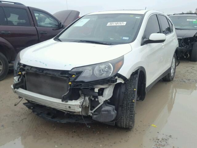 5J6RM3H5XDL020817 - 2013 HONDA CR-V EX WHITE photo 2