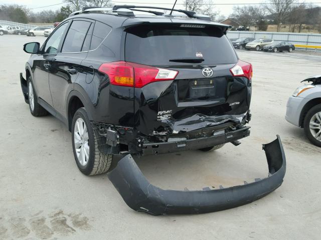 2T3YFREVXFW160112 - 2015 TOYOTA RAV4 LIMIT BLACK photo 3