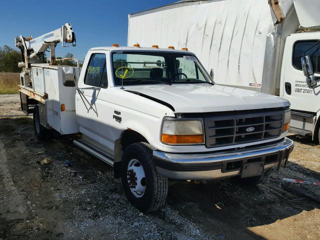 1FDLF47F7SEA59190 - 1995 FORD F SUPER DU WHITE photo 1