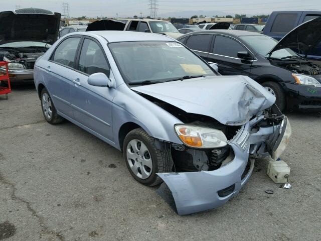 KNAFE122575440662 - 2007 KIA SPECTRA EX BLUE photo 1