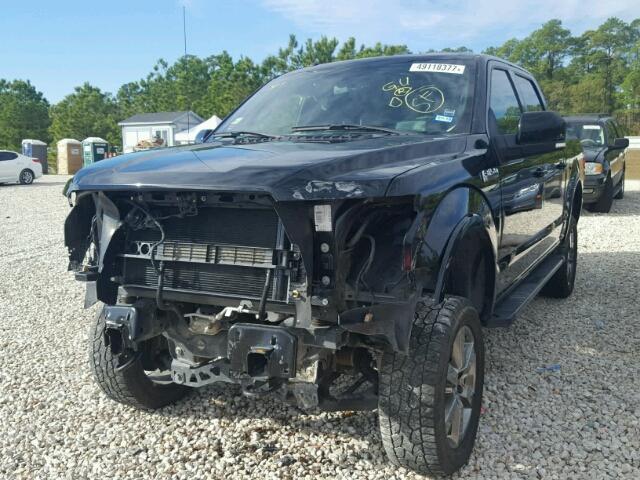 1FTEW1EF6GKD73372 - 2016 FORD F150 SUPER BLACK photo 2