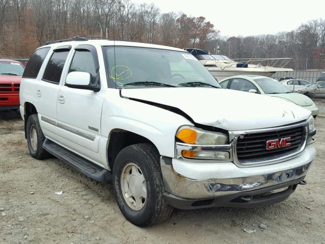 1GKEK13VX4J235023 - 2004 GMC YUKON WHITE photo 1