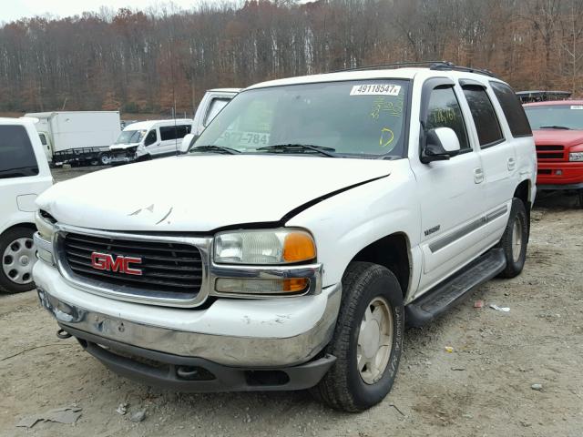 1GKEK13VX4J235023 - 2004 GMC YUKON WHITE photo 2