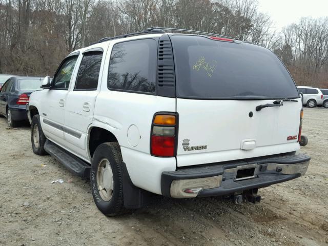 1GKEK13VX4J235023 - 2004 GMC YUKON WHITE photo 3