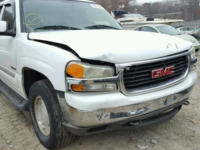 1GKEK13VX4J235023 - 2004 GMC YUKON WHITE photo 9