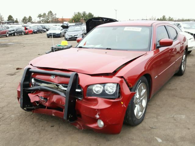 2B3KA53H27H853267 - 2007 DODGE CHARGER R/ RED photo 2