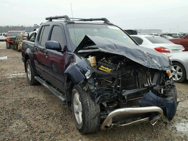 1N6AD07U38C434888 - 2008 NISSAN FRONTIER C BLUE photo 1