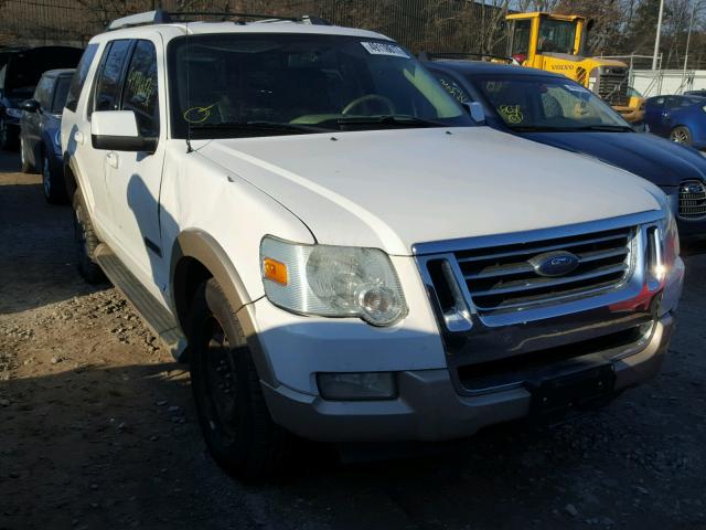 1FMEU74866UB36312 - 2006 FORD EXPLORER E WHITE photo 1