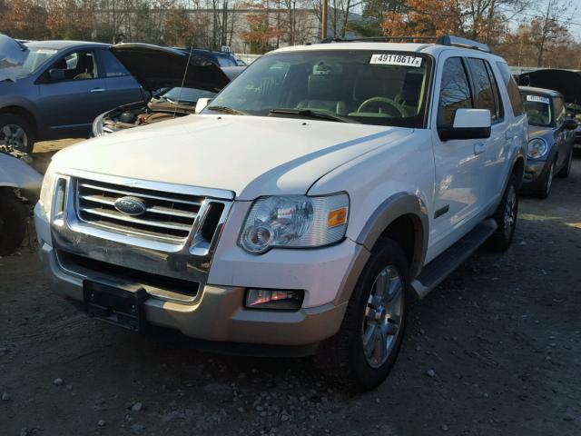 1FMEU74866UB36312 - 2006 FORD EXPLORER E WHITE photo 2